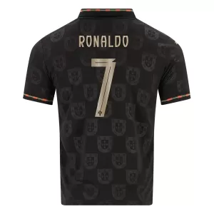 Camiseta Portugal Black Panther Cristiano Ronaldo 7 Hombre 25/26 Edición Especial