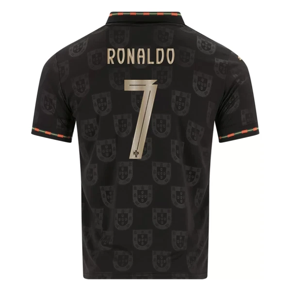 Camiseta Portugal Black Panther Cristiano Ronaldo 7 Hombre 25/26 Edición Especial Camiseta Portugal Black Panther Cristiano Ronaldo 7 Hombre 25/26 Edición Especial
