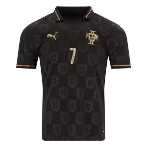 Camiseta Portugal Black Panther Cristiano Ronaldo 7 Hombre 25/26 Edición Especial