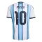 Camiseta Argentina Lionel Messi 10 Hombre 1ª Equipación Mundial 2026