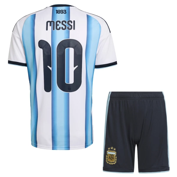 Camiseta Argentina Lionel Messi 10 Niños 1ª Equipación Mundial 2026