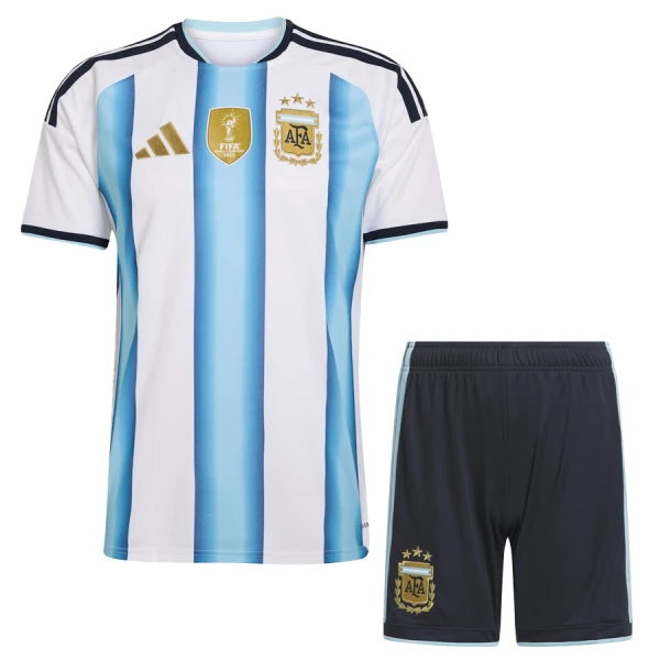 Camiseta Argentina Niños 1ª Equipación Mundial 2026