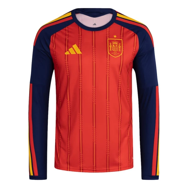 Camiseta España Hombre 1ª Equipación Mundial 2026 Manga Larga