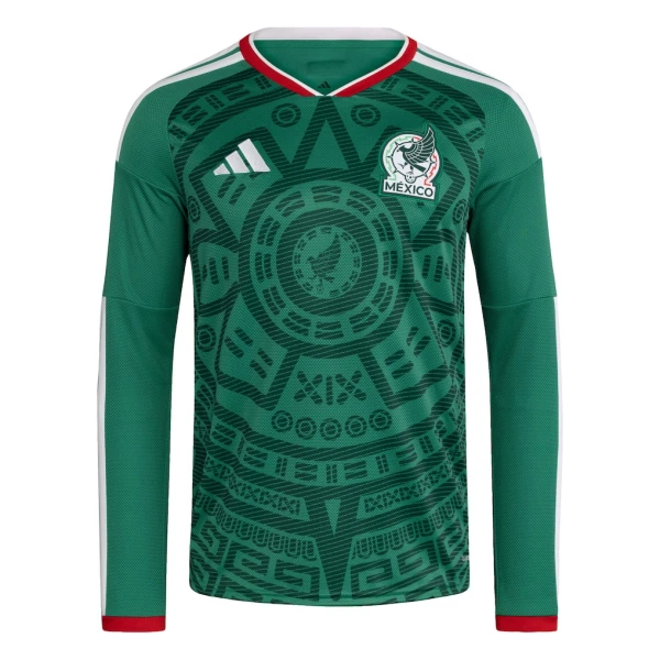 Camiseta México Hombre 1ª Equipación Mundial 2026 Manga Larga Camiseta México Hombre 1ª Equipación Mundial 2026 Manga Larga