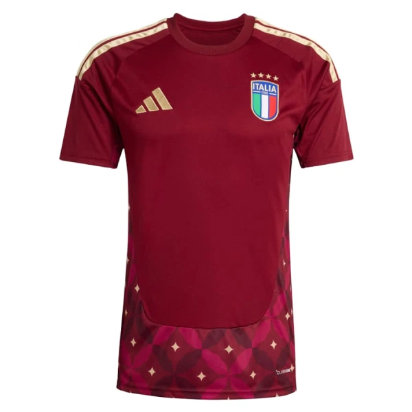 Camiseta Portero Italia Hombre 1ª Equipación Mundial 2026 Rojo