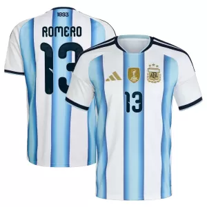 Camiseta Argentina Cristian Romero 13 Hombre 1ª Equipación Mundial 2026