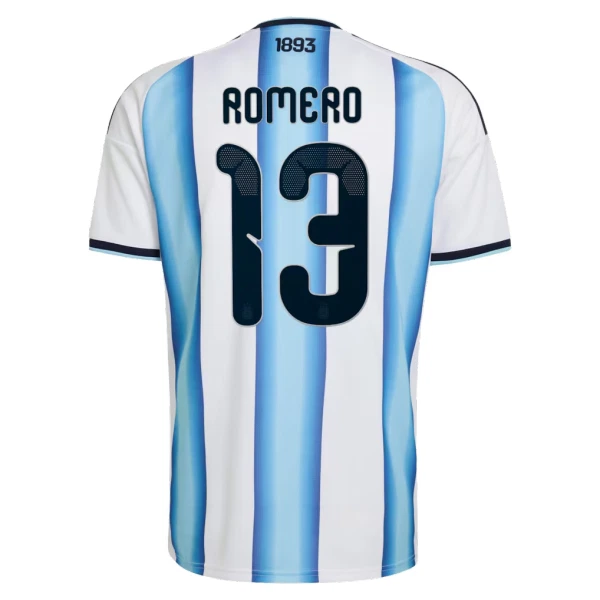 Camiseta Argentina Cristian Romero 13 Hombre 1ª Equipación Mundial 2026