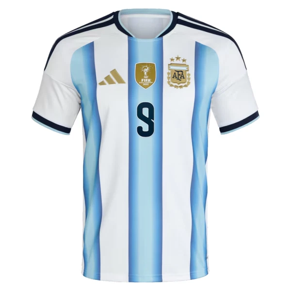 Camiseta Argentina Julián Álvarez 9 Hombre 1ª Equipación Mundial 2026
