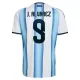Camiseta Argentina Julián Álvarez 9 Niños 1ª Equipación Mundial 2026