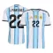 Camiseta Argentina Lautaro Martínez 22 Hombre 1ª Equipación Mundial 2026