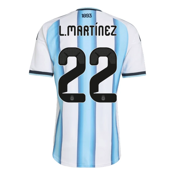 Camiseta Argentina Lautaro Martínez 22 Hombre 1ª Equipación Mundial 2026