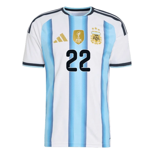 Camiseta Argentina Lautaro Martínez 22 Niños 1ª Equipación Mundial 2026