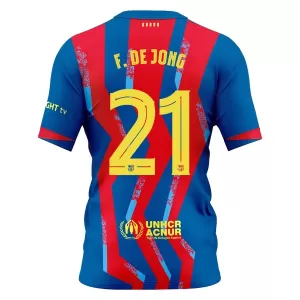 Camiseta FC Barcelona Frenkie de Jong 21 Hombre 4ª Equipación 25/26