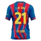 Camiseta FC Barcelona Frenkie de Jong 21 Niños 4ª Equipación 25/26