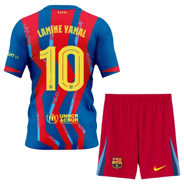 Camiseta FC Barcelona Lamine Yamal 10 Niños 4ª Equipación 25/26
