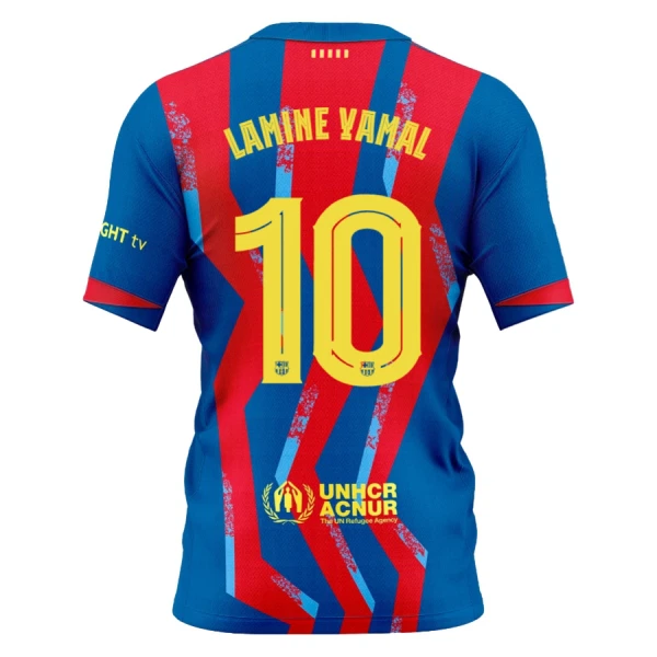 Camiseta FC Barcelona Lamine Yamal 10 Niños 4ª Equipación 25/26