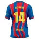 Camiseta FC Barcelona Marcus Rashford 14 Hombre 4ª Equipación 25/26