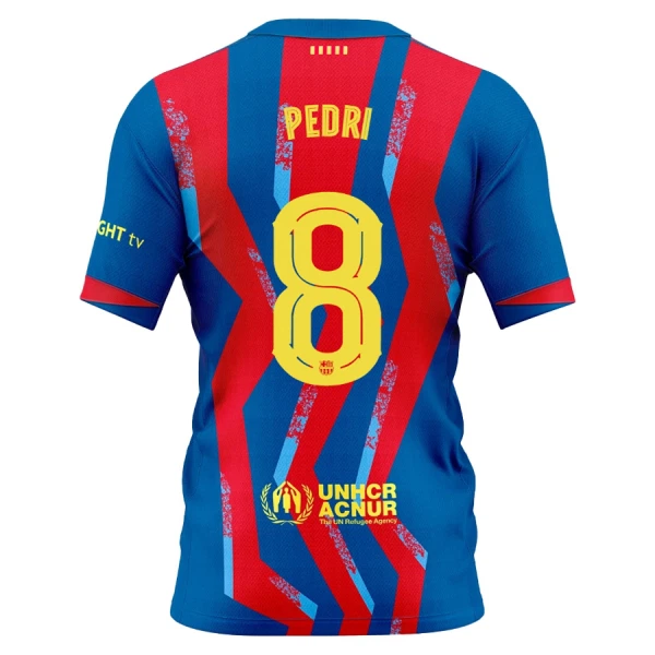 Camiseta FC Barcelona Pedri 8 Hombre 4ª Equipación 25/26
