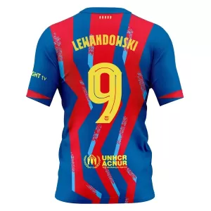 Camiseta FC Barcelona Robert Lewandowski 9 Hombre 4ª Equipación 25/26