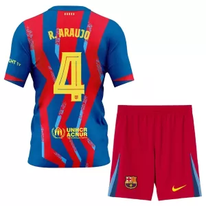 Camiseta FC Barcelona Ronald Araujo 4 Niños 4ª Equipación 25/26