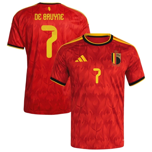 Camiseta Bélgica Kevin De Bruyne 7 Hombre 1ª Equipación Mundial 2026
