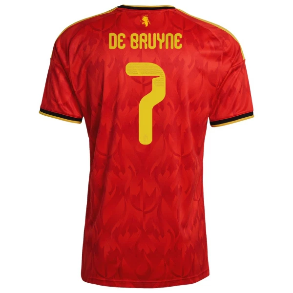 Camiseta Bélgica Kevin De Bruyne 7 Hombre 1ª Equipación Mundial 2026