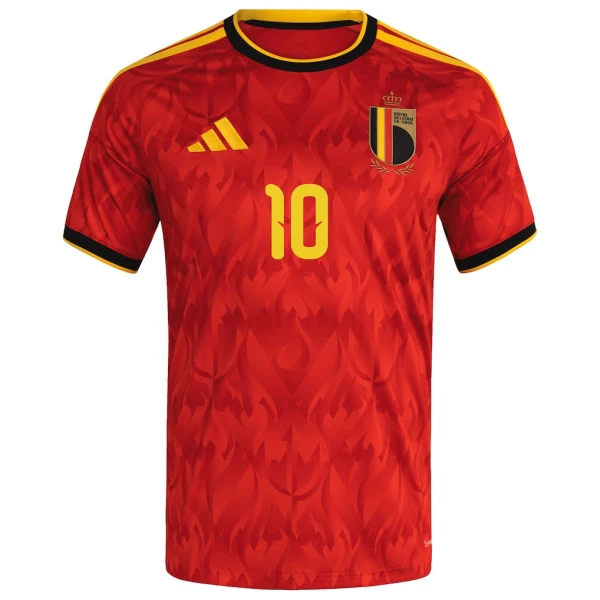 Camiseta Bélgica Romelu Lukaku 10 Hombre 1ª Equipación Mundial 2026