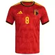 Camiseta Bélgica Tielemans 8 Hombre 1ª Equipación Mundial 2026