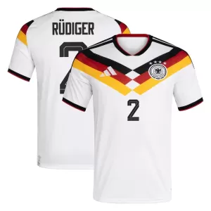 Camiseta Alemania Antonio Rüdiger 2 Hombre 1ª Equipación Mundial 2026