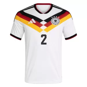Camiseta Alemania Antonio Rüdiger 2 Niños 1ª Equipación Mundial 2026