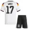 Camiseta Alemania Florian Wirtz 17 Niños 1ª Equipación Mundial 2026