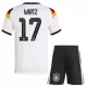 Camiseta Alemania Florian Wirtz 17 Niños 1ª Equipación Mundial 2026