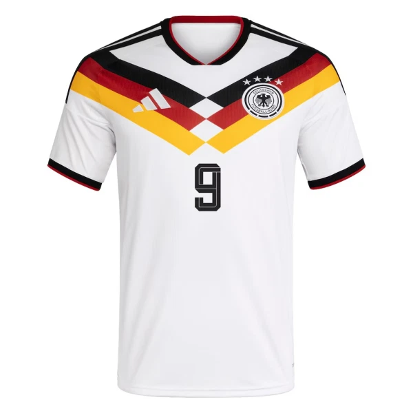 Camiseta Alemania Fullkrug 9 Hombre 1ª Equipación Mundial 2026