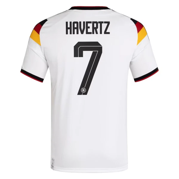 Camiseta Alemania Havertz 7 Hombre 1ª Equipación Mundial 2026