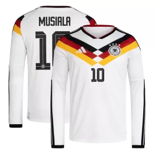 Camiseta Alemania Jamal Musiala 10 Hombre 1ª Equipación Mundial 2026 Manga Larga