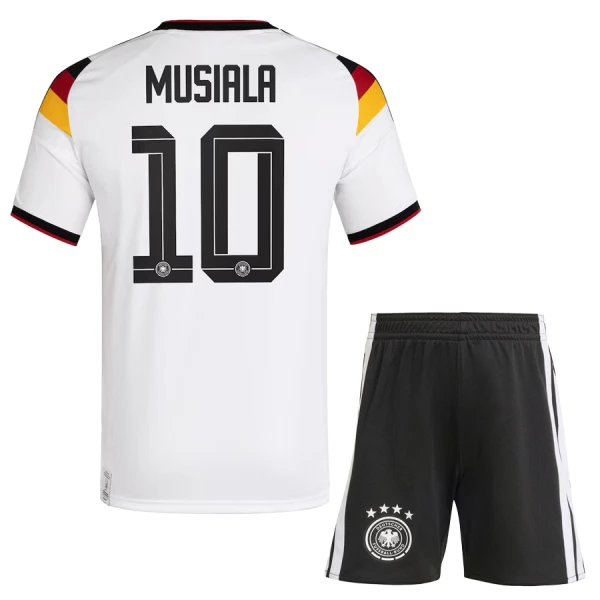 Camiseta Alemania Jamal Musiala 10 Niños 1ª Equipación Mundial 2026
