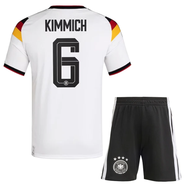 Camiseta Alemania Joshua Kimmich 6 Niños 1ª Equipación Mundial 2026
