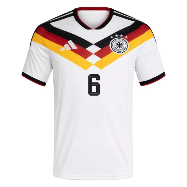 Camiseta Alemania Joshua Kimmich 6 Niños 1ª Equipación Mundial 2026
