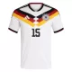 Camiseta Alemania Nico Schlotterbeck 15 Hombre 1ª Equipación Mundial 2026