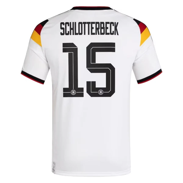 Camiseta Alemania Nico Schlotterbeck 15 Hombre 1ª Equipación Mundial 2026