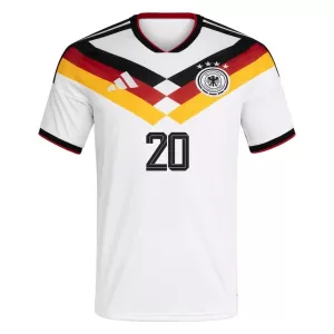 Camiseta Alemania Serge Gnabry 20 Hombre 1ª Equipación Mundial 2026