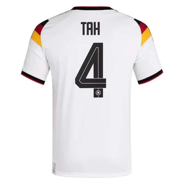 Camiseta Alemania Tah 4 Hombre 1ª Equipación Mundial 2026