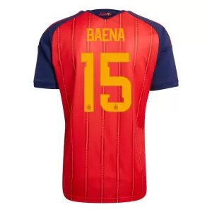 Camiseta España Baena 15 Hombre 1ª Equipación Mundial 2026