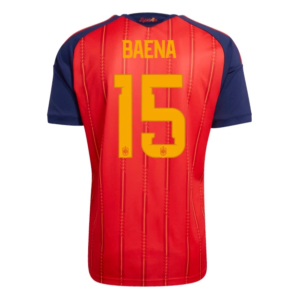 Camiseta España Baena 15 Hombre 1ª Equipación Mundial 2026