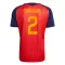 Camiseta España Carvajal 2 Hombre 1ª Equipación Mundial 2026
