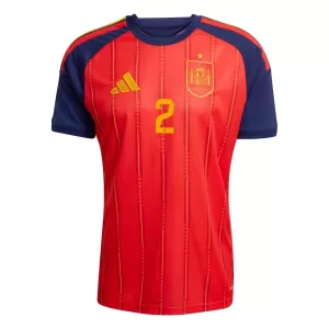 Camiseta España Carvajal 2 Hombre 1ª Equipación Mundial 2026