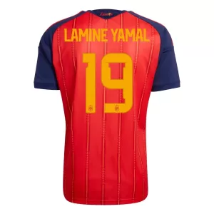 Camiseta España Lamine Yamal 19 Hombre 1ª Equipación Mundial 2026