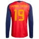 Camiseta España Lamine Yamal 19 Hombre 1ª Equipación Mundial 2026 Manga Larga