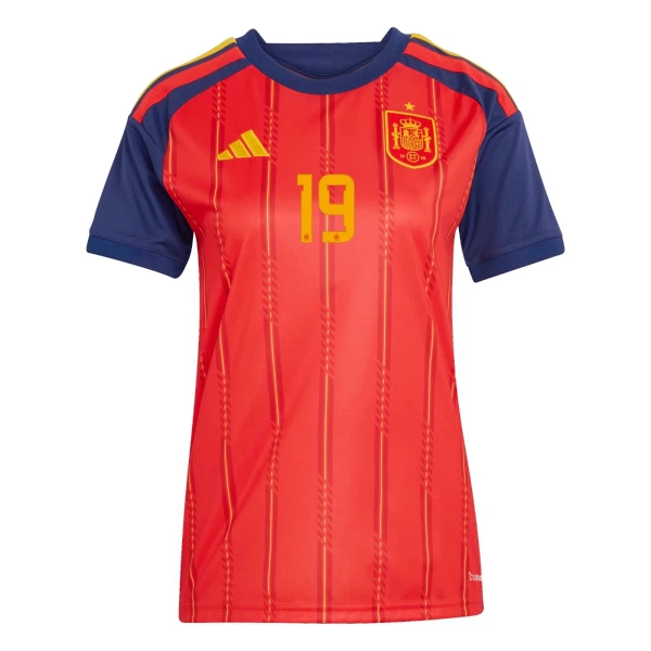 Camiseta España Lamine Yamal 19 Mujer 1ª Equipación Mundial 2026
