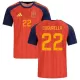 Camiseta España Marc Cucurella 22 Hombre 1ª Equipación Mundial 2026